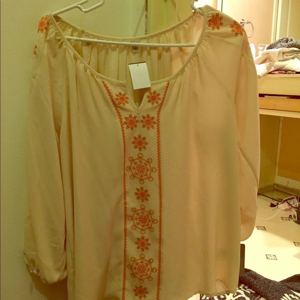 Halo women's boho shirt